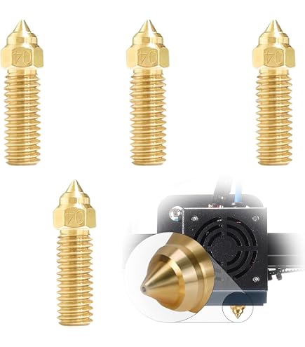 Amazon.co.jp: JOYSOG 3Dプリンターノズル for Creality K1/K1 Max 0.2